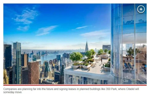 🤓В Нью-Йорке — кризис офисных площадей. Казалось бы!