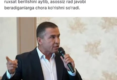 🤓В столице Узбекистана, предприниматель Усманжон Абдусаматов сделал громкое заявление, что коррупционные «расходы» при получении разрешений на строительство