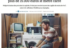 🤓Если вы думаете, что у нас жывопырки — то ошибаетесь. Во Франции, в Париже, продолжают продавать крошечные квартиры площадью меньше 4 м² по цене свыше 15 000 евро за квадратный метр