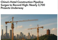 🤓Между тем, на конец третьего квартала 2025 года в Китае строятся фантастические 3 695 гостиничных проектов с 656 873 номерами, что является абсолютным рекордом для Азии