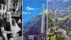 🤓В швейцарском курортном городке Церматт разгорелся спор из-за планов построить 65-этажный небоскрёб Lina Peak рядом с Маттерхорном, чтобы