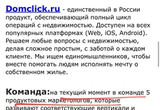🤔Домклик ищет главного продуктолога и сообщает, что на сегодня у них есть уже 5 рядовых продуктологов (по вертикалям)