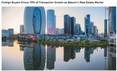 🤓Рынок недвижимости Батуми в Грузии в 2025 году обновил рекорд, годовой оборот превысил $1 млрд, показав рост на 34%, а число сделок увеличилось до 17 тыс