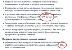 🤔Циан в поиске Performance Marketing Team Lead