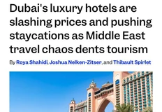 🤓В ОАЭ, на фоне ограничений на авиаперелёты и советов правительств не путешествовать в регион из-за конфликта в Иране, роскошные отели Дубая активно продвигают