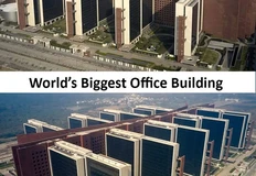 🤔Самое большое офисное здание в мире —это построенный за $400 млн, Surat Diamond Bourse в Индии