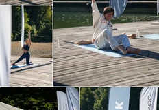 🤓Йога с Прохором Шаляпиным, на которую с утра пришли многие дамы