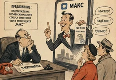 🤓Кто-то решил воспользоваться трендом на перевод госуслуг в Макс и попутно возглавить этот процесс по направлению перехода туда риэлторов