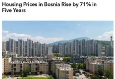 🤓Босния и Герцеговина стала лидером на Балканах по росту цен на жильё
