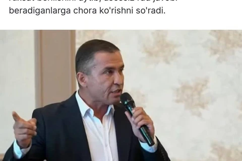 🤓В столице Узбекистана, предприниматель Усманжон Абдусаматов сделал громкое заявление, что коррупционные «расходы» при получении разрешений на строительство