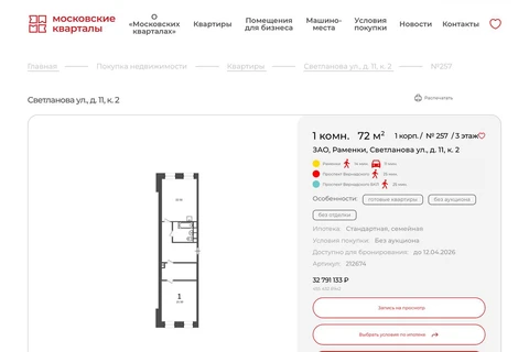 😂Продуктологи «Московских кварталов» — всех победили. Оцените метраж и цену! 