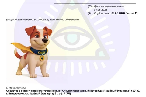 🤓Застройщик «Смело» из Владивостока (бывший «Зеленый бульвар») регистрирует маскотов