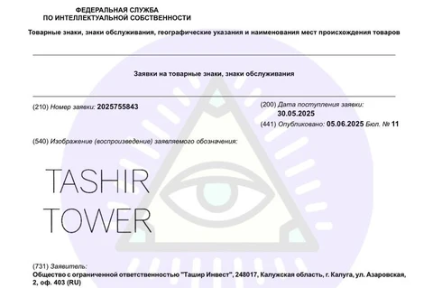 🤔Ташир планирует строить что-то в Калуге. Кажется, это два объекта в составе комплекса, управляемые двумя юрлицами